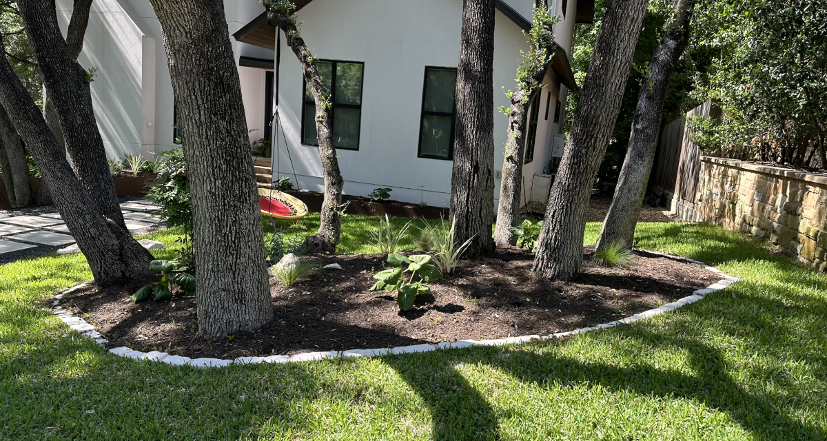 Flower bed installation